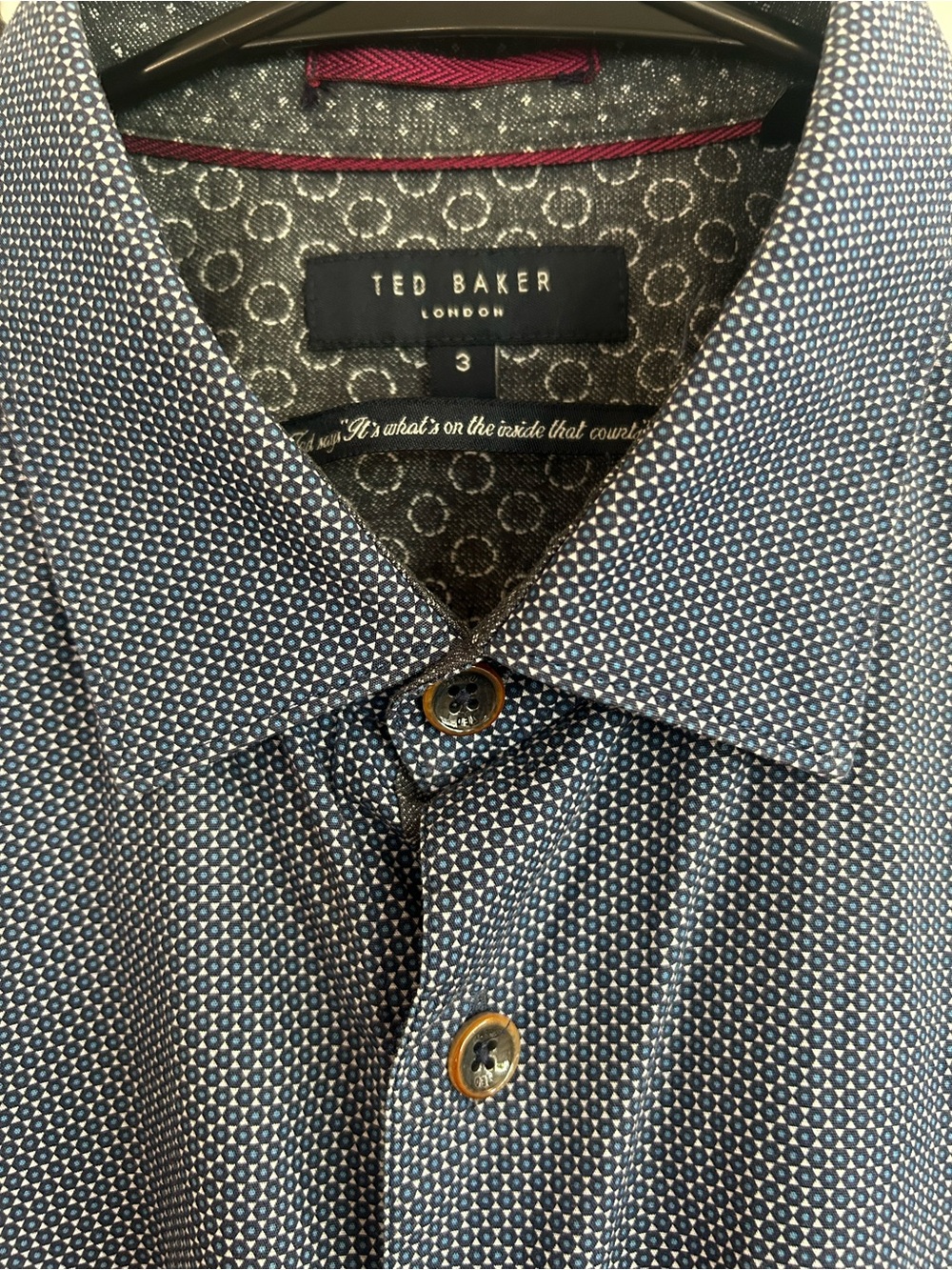 Ted Baker button down dress shirt - Picture 2 of 3